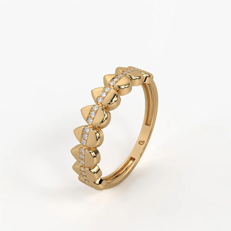 Zeritha Crown Gleam Ring