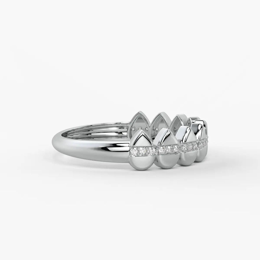 Zeritha Crown Gleam Ring