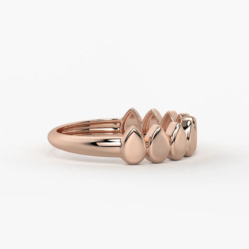 Teara Flow Crest Ring