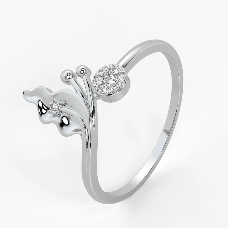 Bloom Accent Ladies Ring
