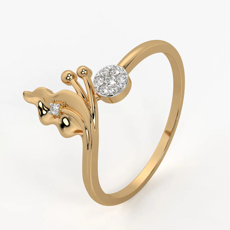 Bloom Accent Ladies Ring
