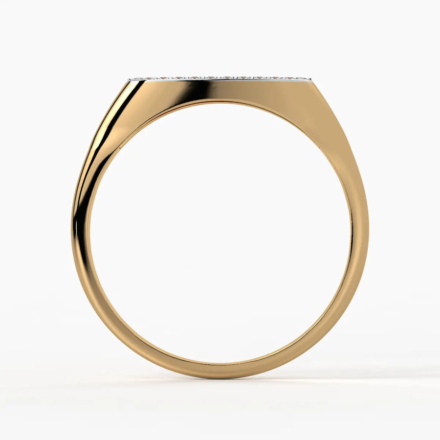 Marquise Bar Ladies Ring