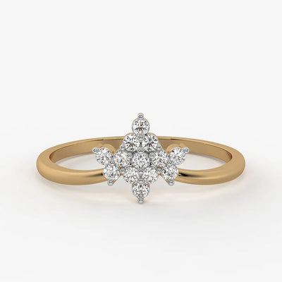 Starburst Cluster Ladies Ring