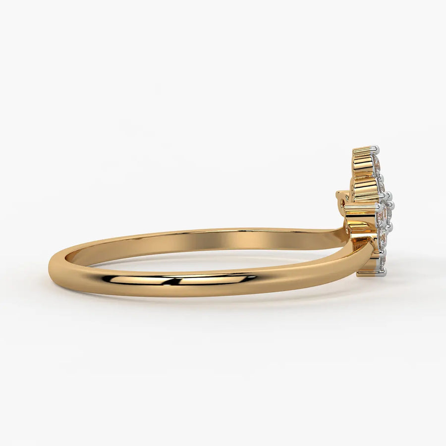 Starburst Cluster Ladies Ring