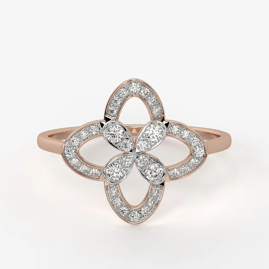 Bloom Petal Ladies Ring