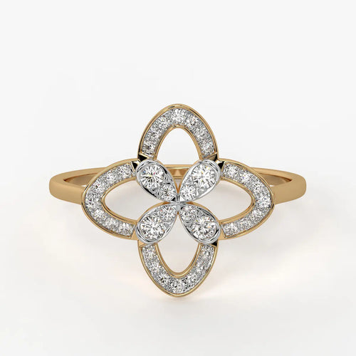 Bloom Petal Ladies Ring