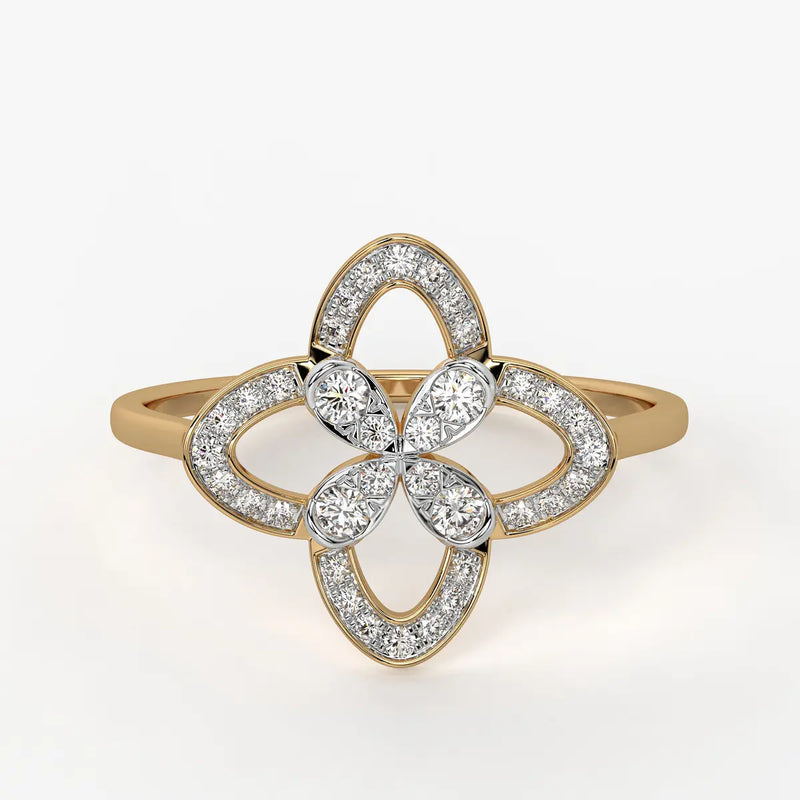 Bloom Petal Ladies Ring