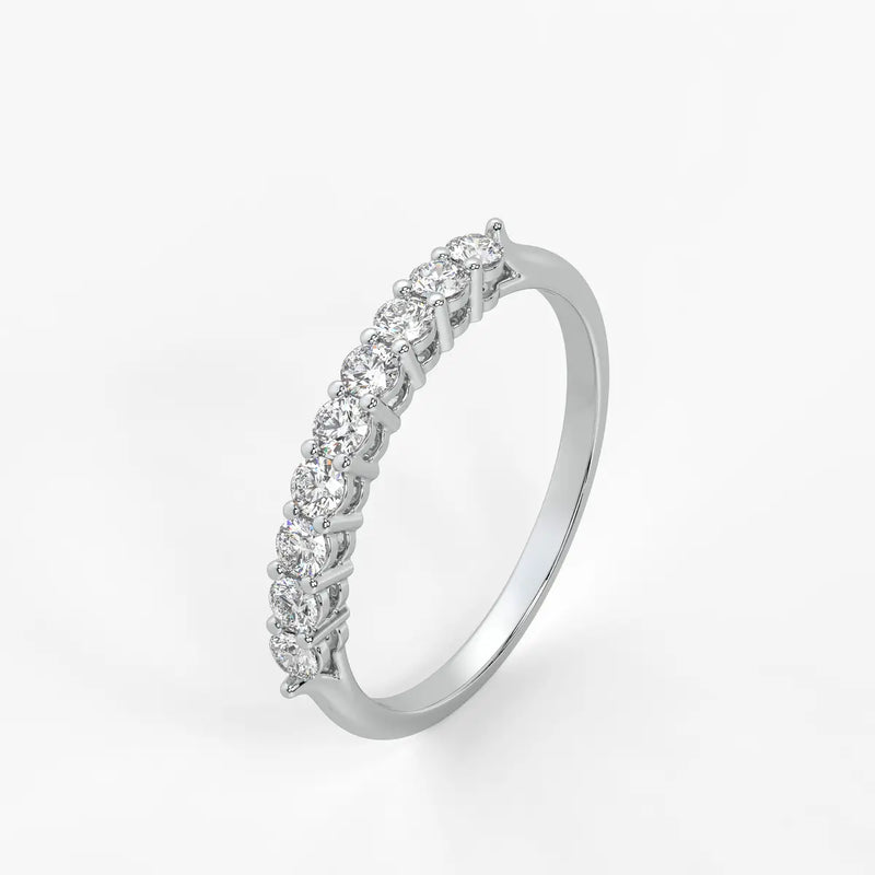 Rovina Round Diamond Eternity Band