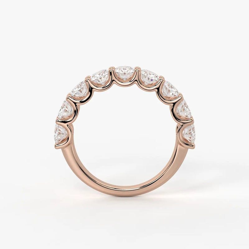 Ovelique Oval Diamond Eternity Band