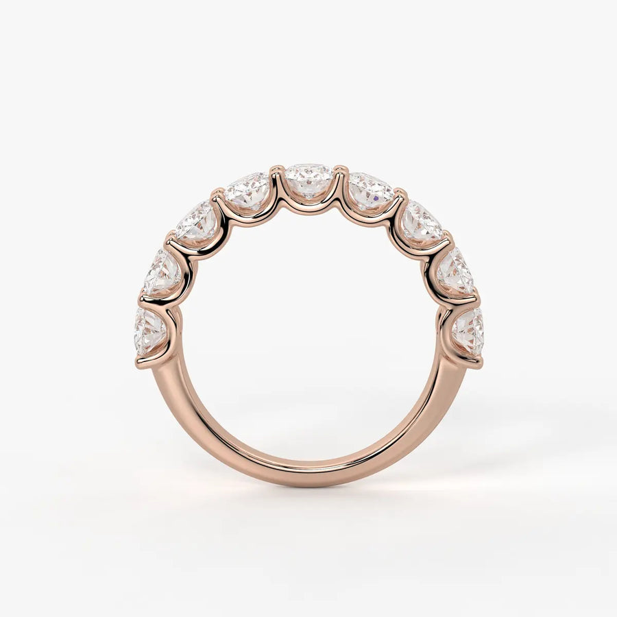 Ovelique Oval Diamond Eternity Band