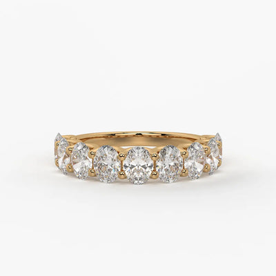 Ovelique Oval Diamond Eternity Band