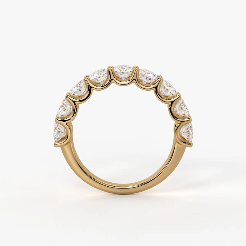 Ovelique Oval Diamond Eternity Band