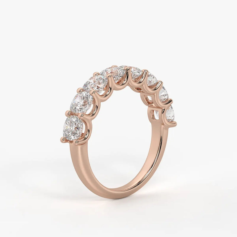 Velcera Cushion Diamond Eternity Band