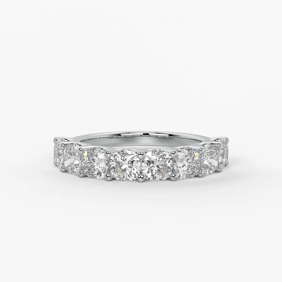 Velcera Cushion Diamond Eternity Band