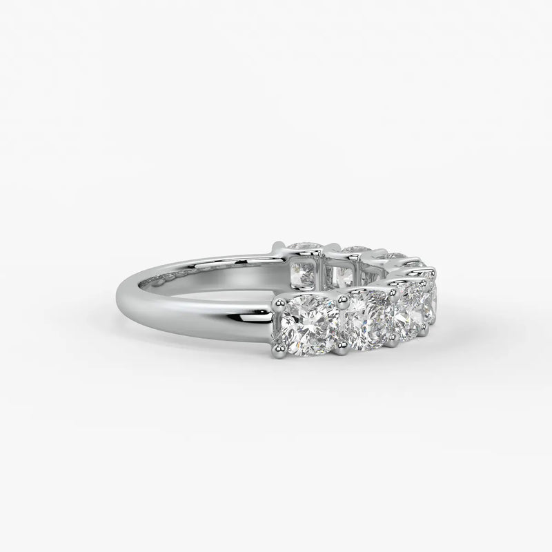 Velcera Cushion Diamond Eternity Band