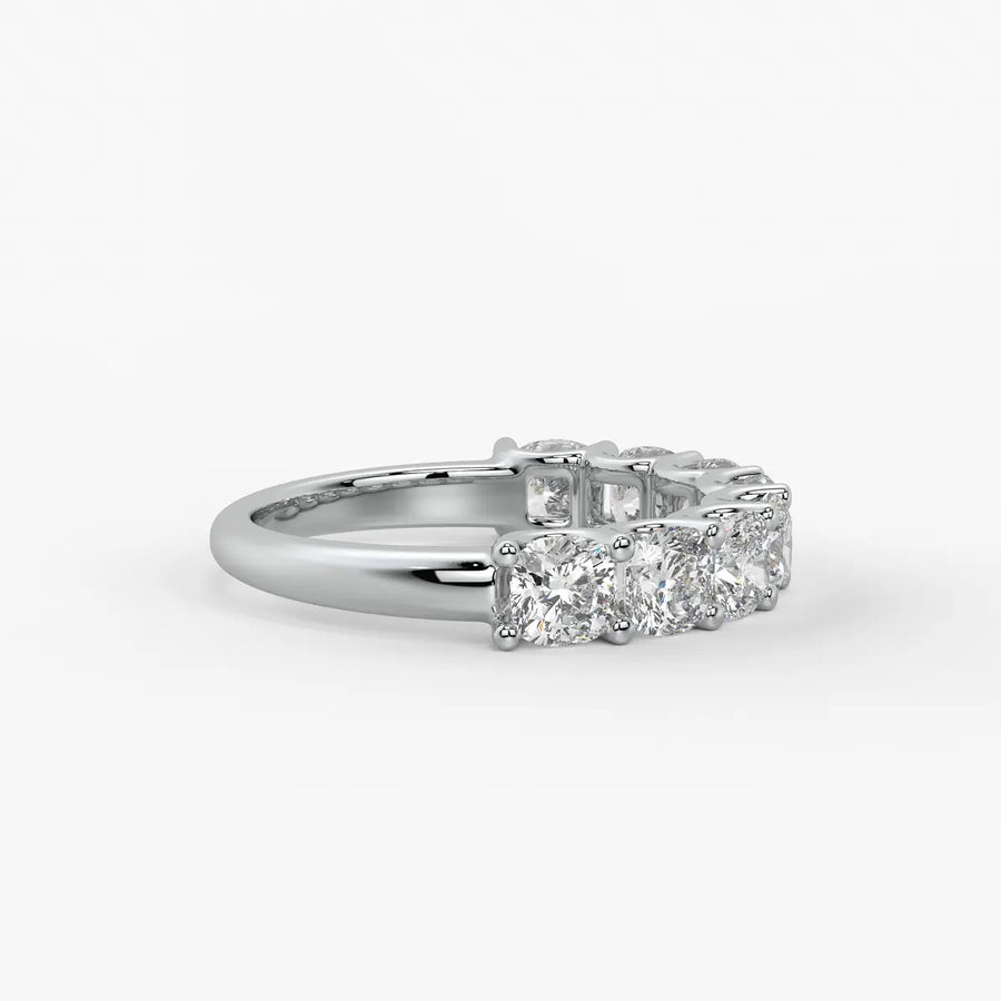 Velcera Cushion Diamond Eternity Band