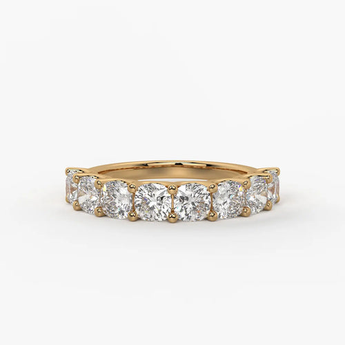 Velcera Cushion Diamond Eternity Band