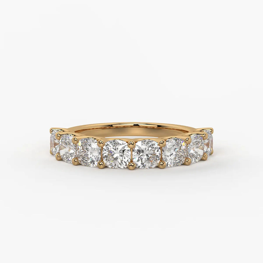 Velcera Cushion Diamond Eternity Band