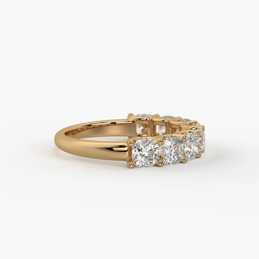 Velcera Cushion Diamond Eternity Band