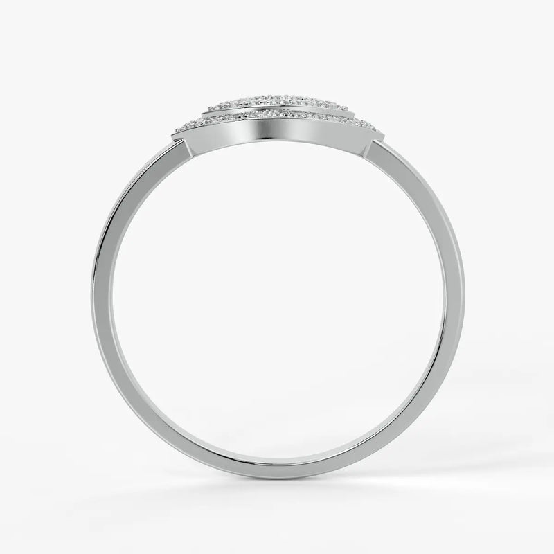 Marquise Halo Openwork Ladies Ring