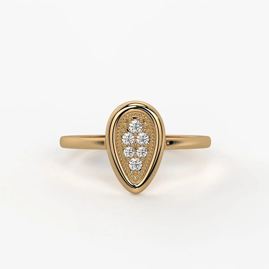 Pearlune Diamond Ring
