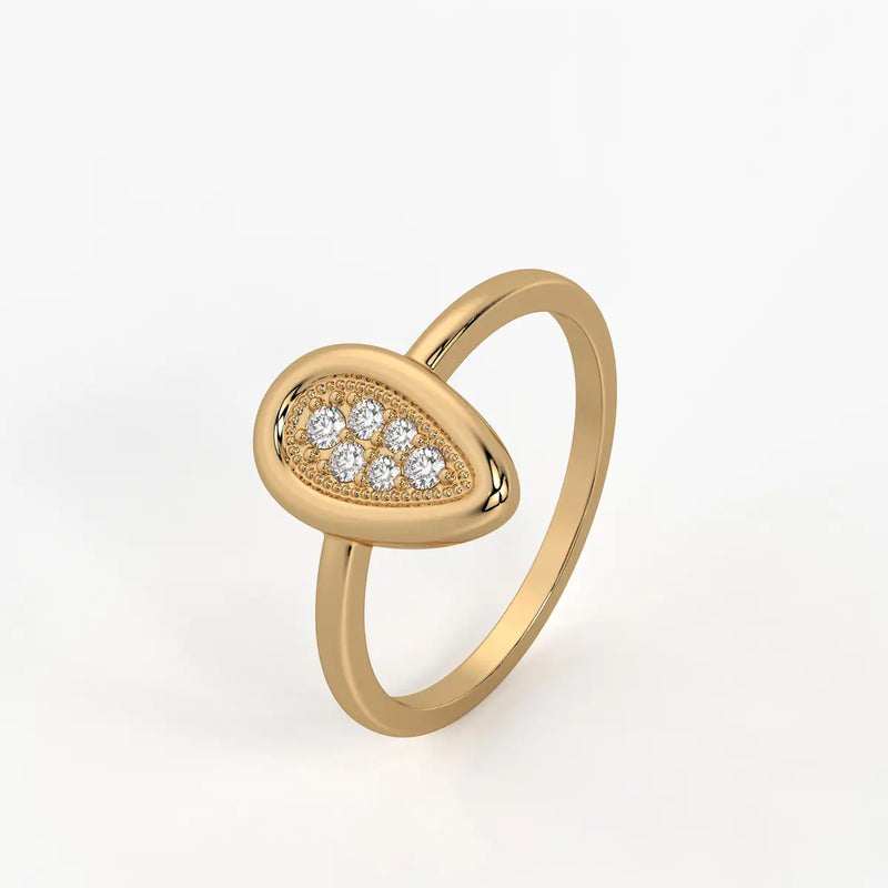 Pearlune Diamond Ring