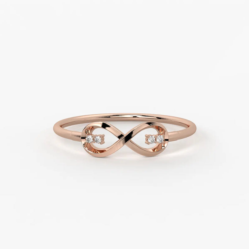 Infinity Loop Open Ladies Ring