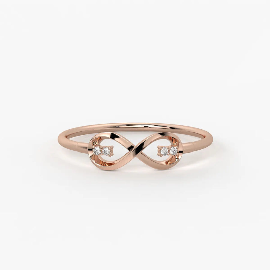 Infinity Loop Open Ladies Ring