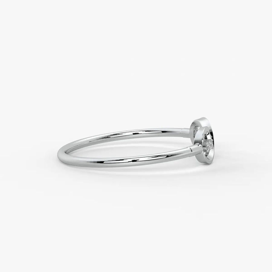 Infinity Loop Open Ladies Ring