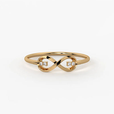 Infinity Loop Open Ladies Ring