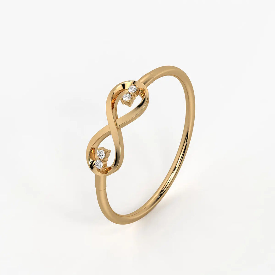 Infinity Loop Open Ladies Ring