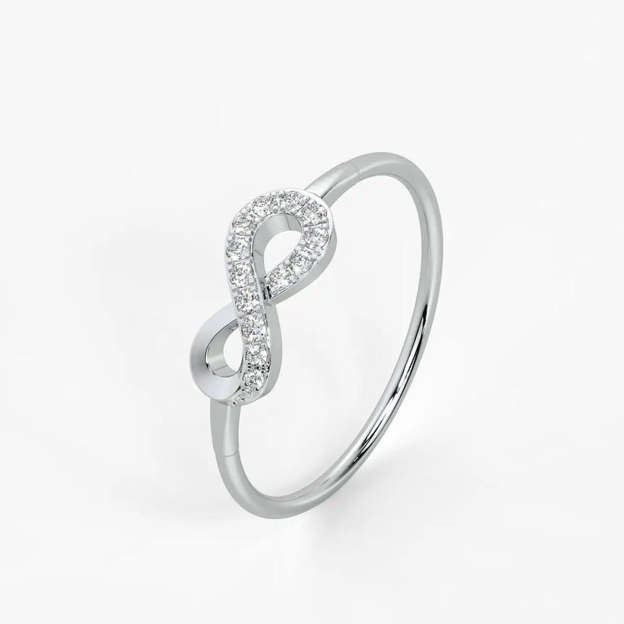 Infinity Loop Open Ladies Ring