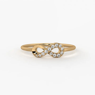 Infinity Loop Open Ladies Ring
