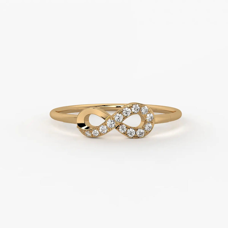 Infinity Loop Open Ladies Ring