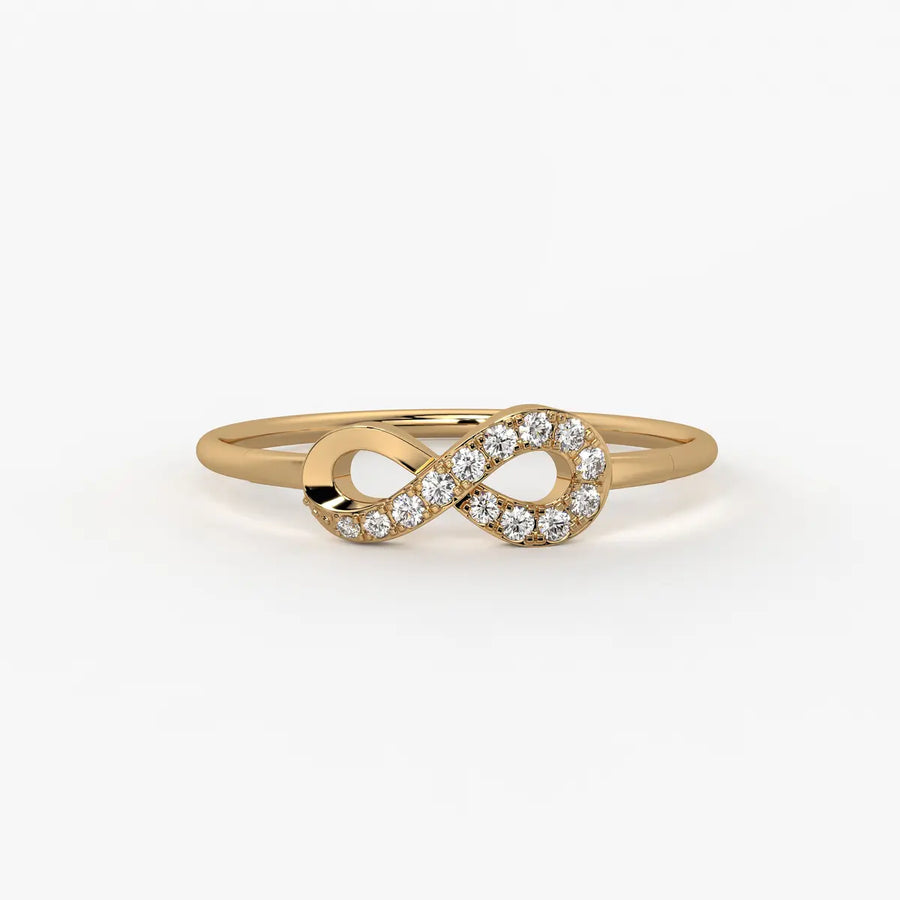 Infinity Loop Open Ladies Ring