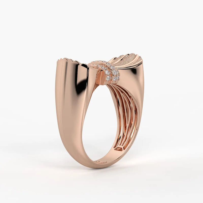 Ribbon Knot Designer Ring
