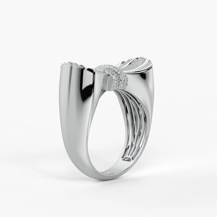 Ribbon Knot Designer Ring