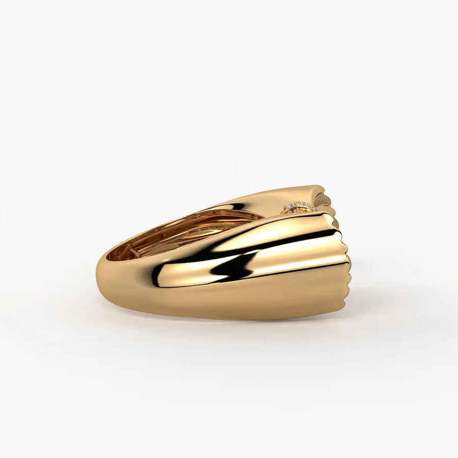 Ribbon Knot Designer Ring
