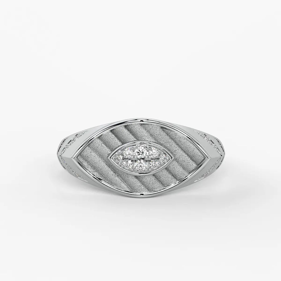 Marquise Shield Designer Ring