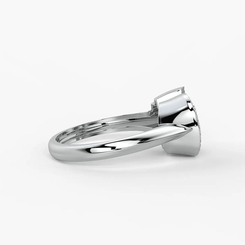 Sunflare Bloom Diamond Statement Ring