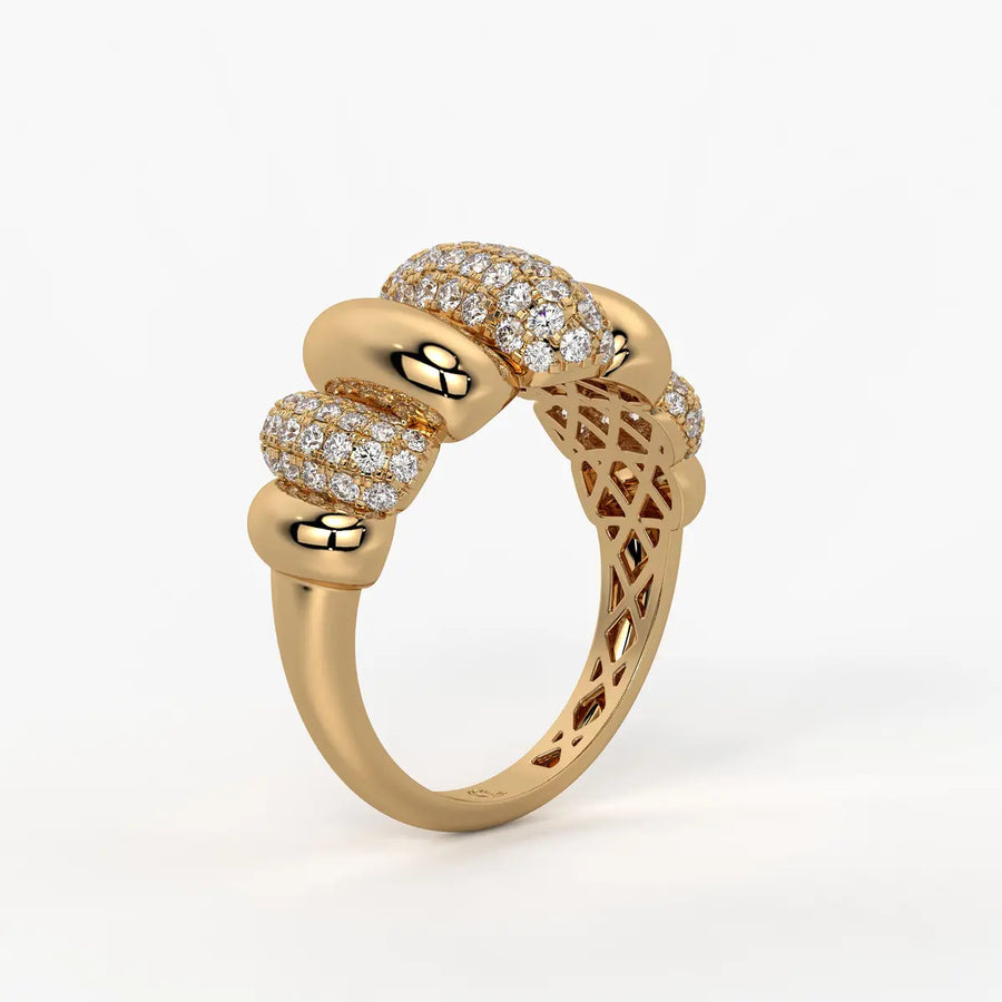 Regalia Diamond Dome Ring