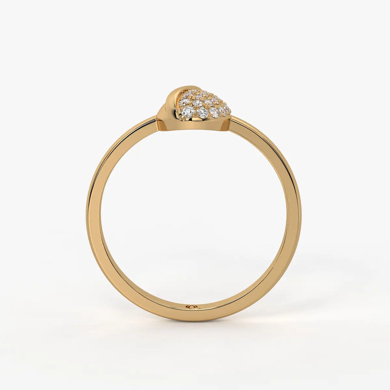 Verve Leaf Cascade Ring