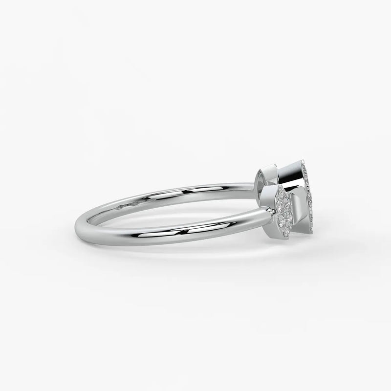 Lustr Triad Diamond Ring