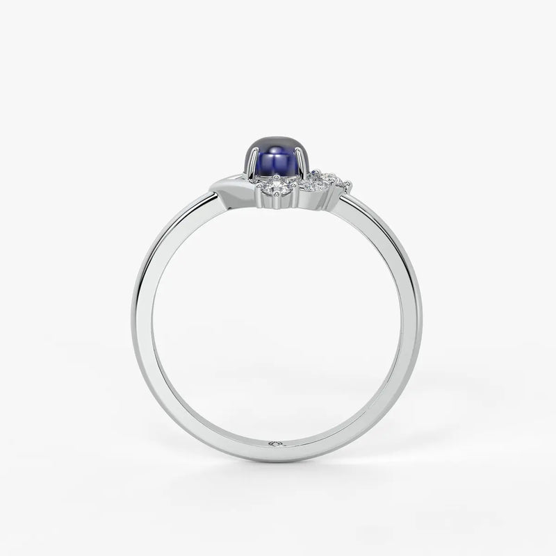 lan Bleu Regal Ring