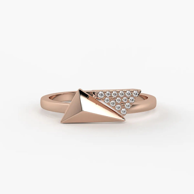 Auralis Twin Prism Ring