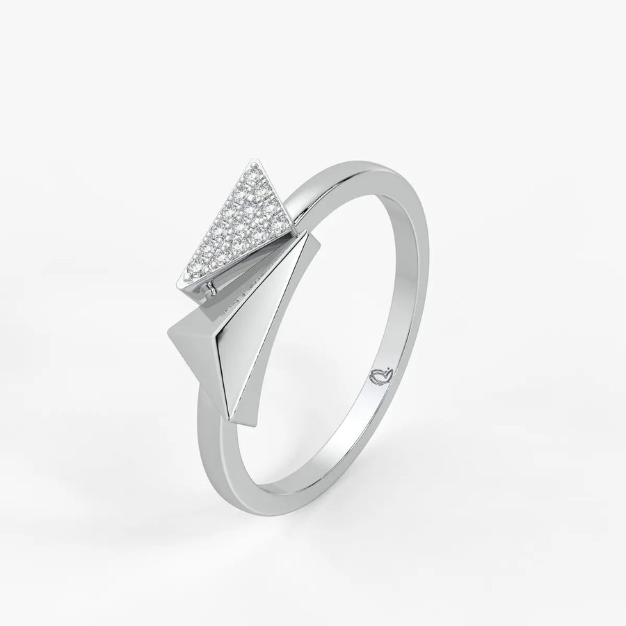 Auralis Twin Prism Ring