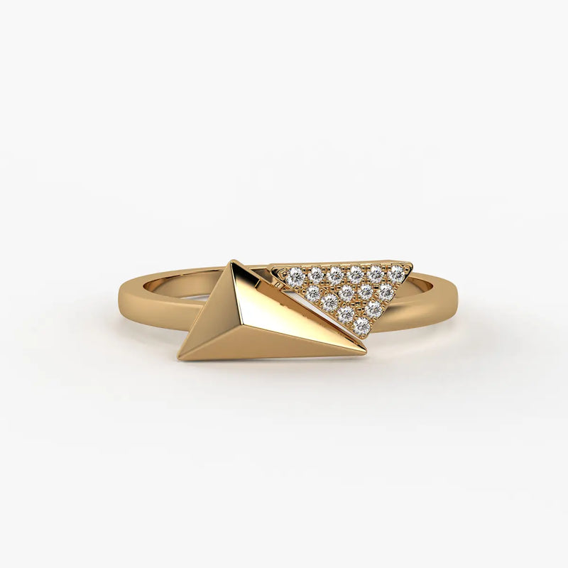 Auralis Twin Prism Ring