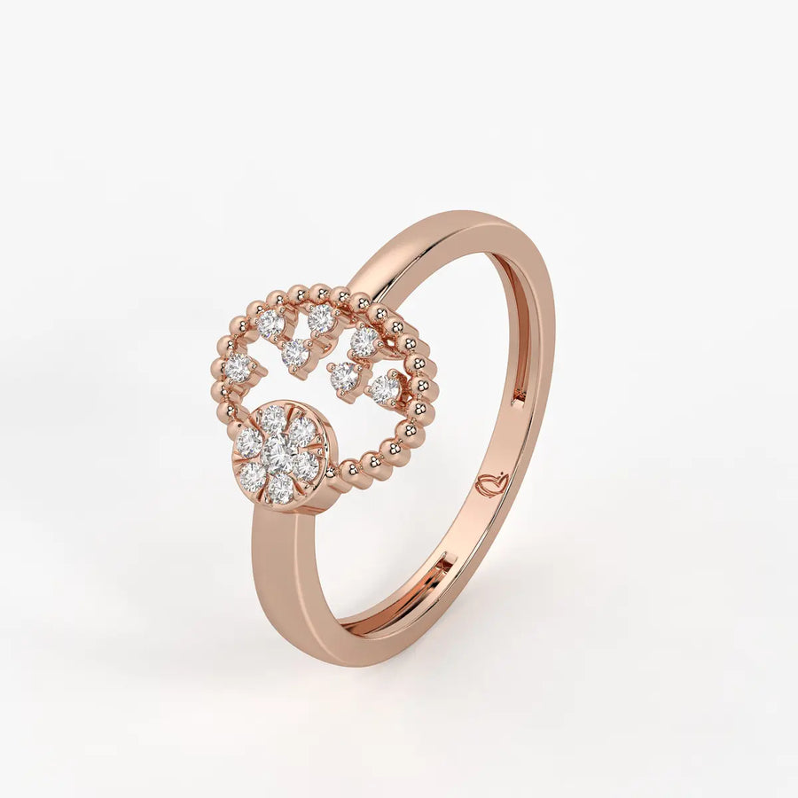 Elaris Orb Blossom Ring