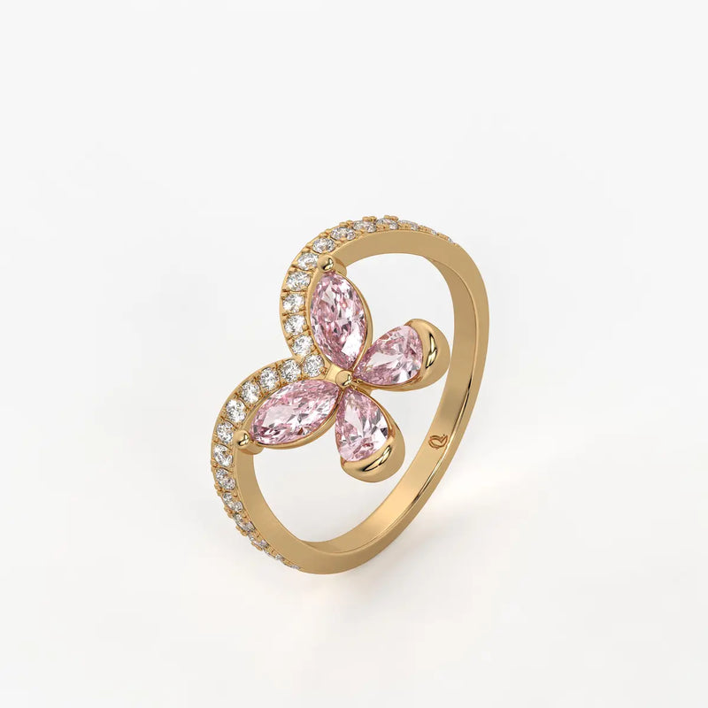 Velmora Flutter Bloom Ring