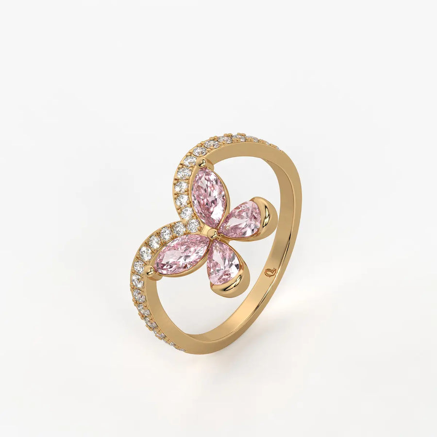 Velmora Flutter Bloom Ring